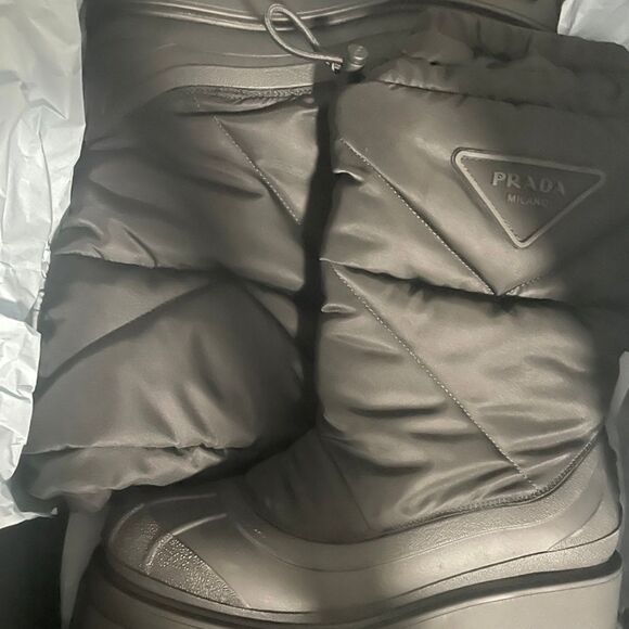 Monolith Nylon Prada Boots - Picture 7 of 7